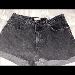 Zara mom Jean /denim shorts